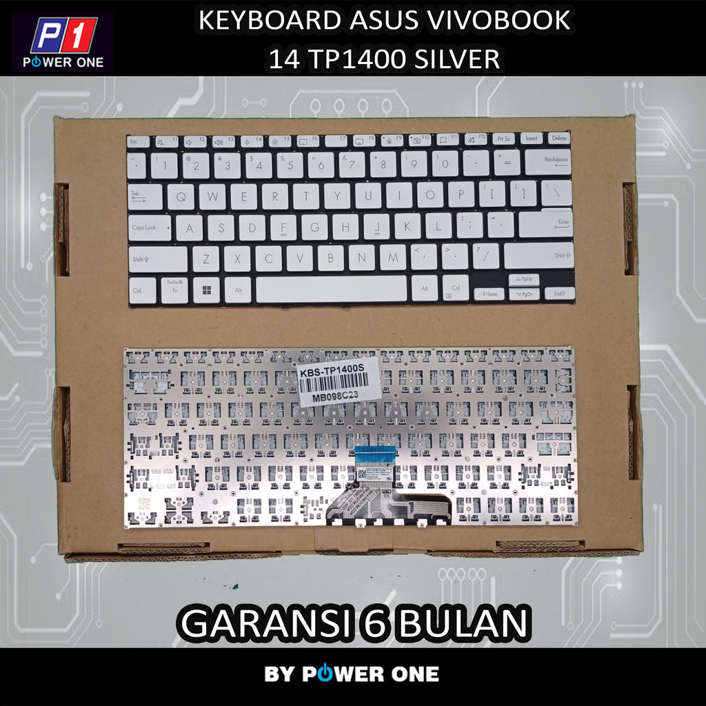 Keyboard Asus Vivobook Flip 14 TP1400 Silver