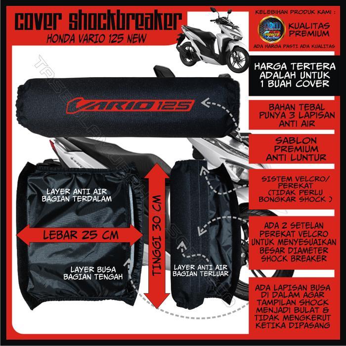Sarung Pelindung Cover Sokbreker Shock Breaker Belakang Vario 125 New