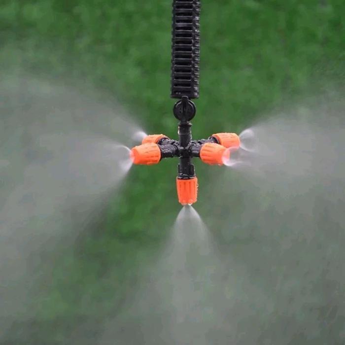 TGR Sprinkler Pertanian Sprayer Kabut Taman Kebun Sprinkler Kabut 5 Arah