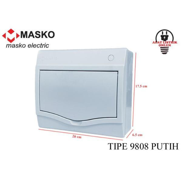 TGR BOX MCB 8 GROUP MASKO 9608 9808 / RUMAH INBOW / OUTBOW IB /OB