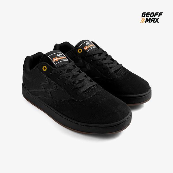 Geoff Max - Boston All Black Sepatu Pria Shoes Sneakers Pria Casual