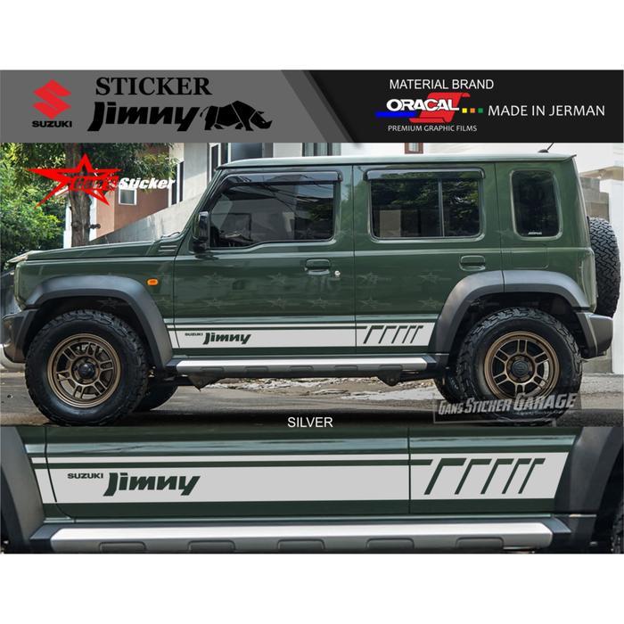 Sticker Suzuki Jimny 5 Pintu Suzuki Jimny Long