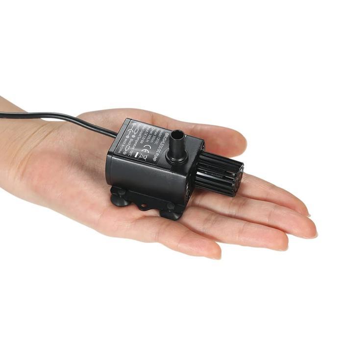 Mini Pompa Air Brushless Filter Usb Submersible Aquarium 5V-12V Dc