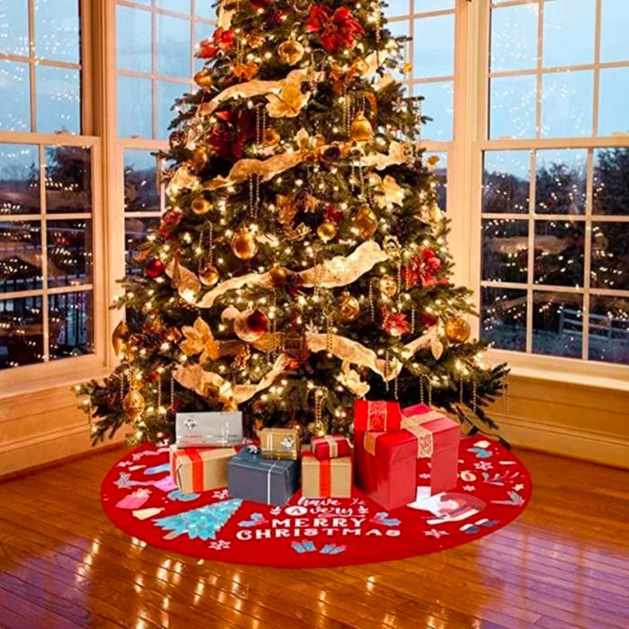 Kain Alas / Tatakan Pohon Natal Untuk Dekorasi Hiasan