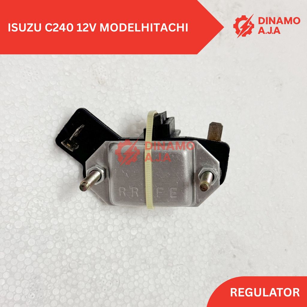 IC Regulator Alternator Isuzu C240 12V Model Hitachi