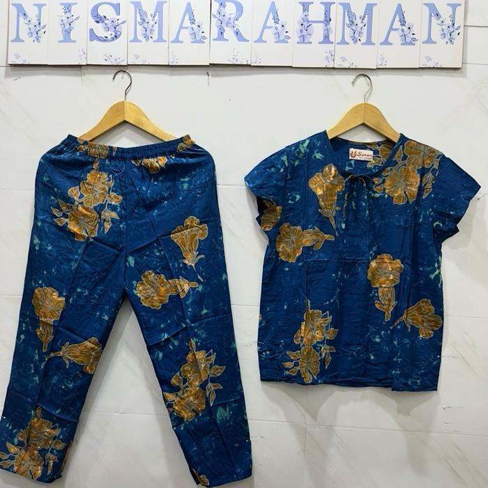 ttir- Setelan Cp Batik Sunan Ori Abg - Tangan Pendek - Celana Panjang