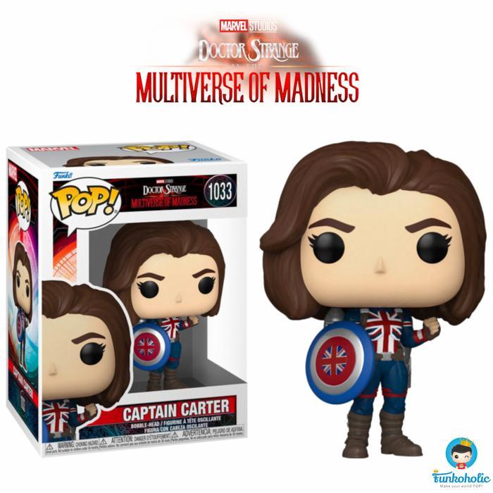 Funko Pop Marvel Doctor Strange Multiverse Of Madness Captain Carter
