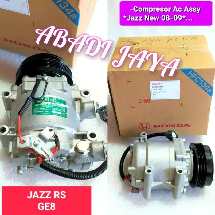 Baru Compresor Kompresor Ac Mobil Honda Jazz New Ge8 2008 2009 Asli Ori Berkualitas