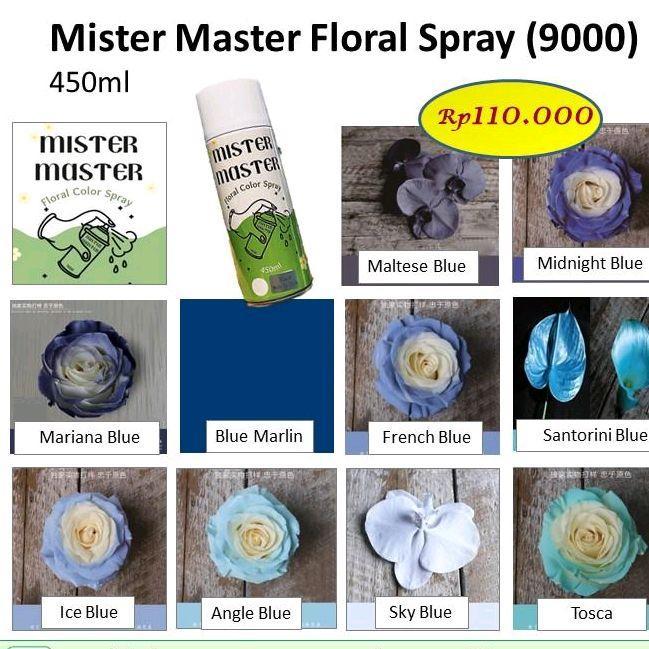 Mister Master Floral Color Spray (9000), Cat Bunga, Spray Bunga, Pilok Cat Bunga, Design Master