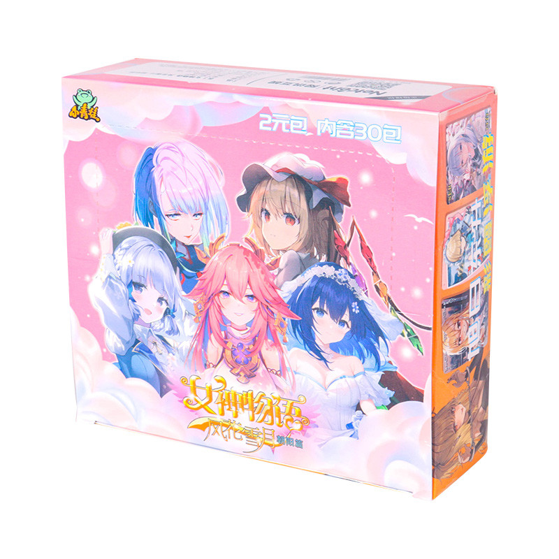 New Goddesses Stories Cards Anime Girl Feast Sailor Moon Booster Box Tcg Game Card Kids Table Toys F