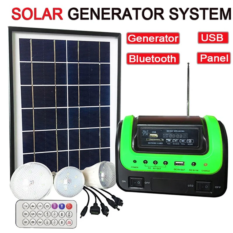 Solar Generator with Solar Panels Portable Solar Power Station