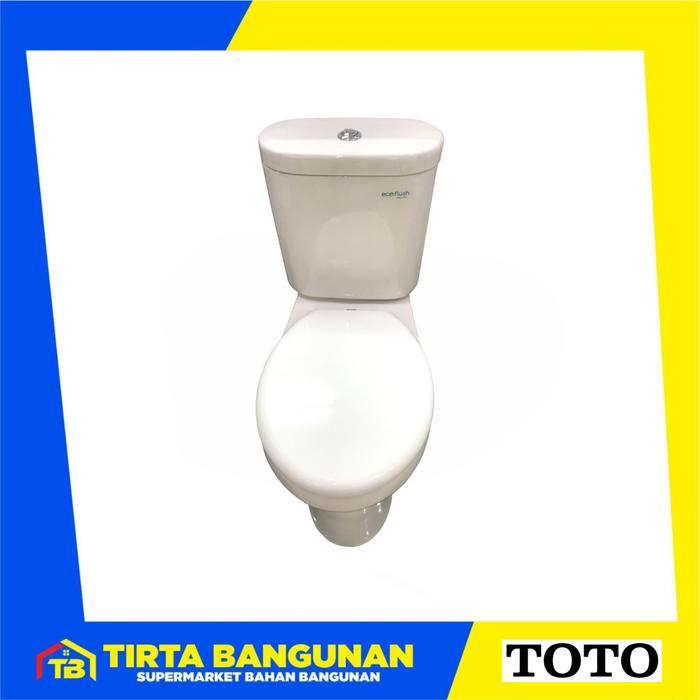 w460- Toto Cw421J Sw421Jp Closet / Kloset / Toilet / Wc Duduk 2 Flush 4,5 / 3 Liter Soft