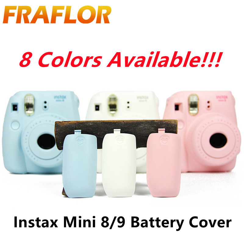 Fujifilm Instax Mini 8 Film Camera Battery Cover Replace Plastic Camera Cap for Fiji Instant Mini8