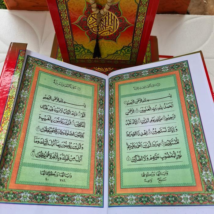 Sedia Al-Quran HVS Ukuran A4 Tulisan Tebal dan Besar Murah