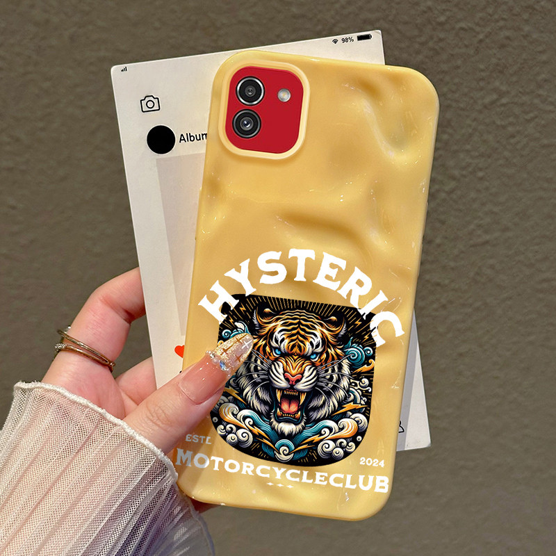 Casing Hp Untuk Samsung Galaxy A03 A03 Core Case Macan buas Kasing Bernapas Cesing  Kesing Silikon c