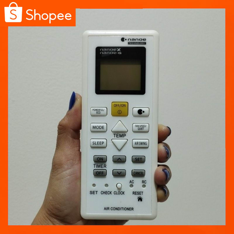 Remot Remote AC PANASONIC CS-PN5WKJ CS-PN7WKJ CS-PN9WKJ CS-PN12WKJ CS-PN18WKJ - LANGSUNG PAKAI