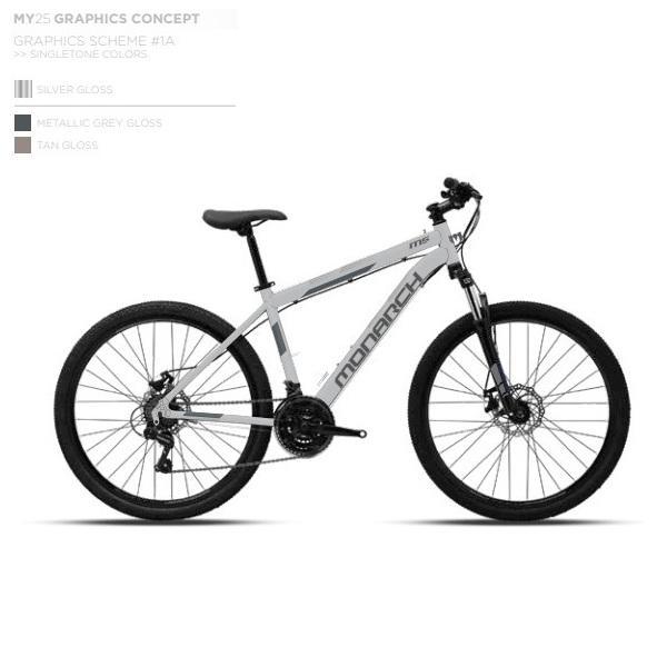 Polygon Monarch Sepeda MTB 27.5 Inch Frame Alloy Fork Suspension 3x7 Speed Mechanical Disc Brake Rod