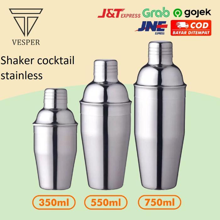 Jual Rugi Shaker Cocktail / Shaker Stainless / Shaker Cocktail Stainless