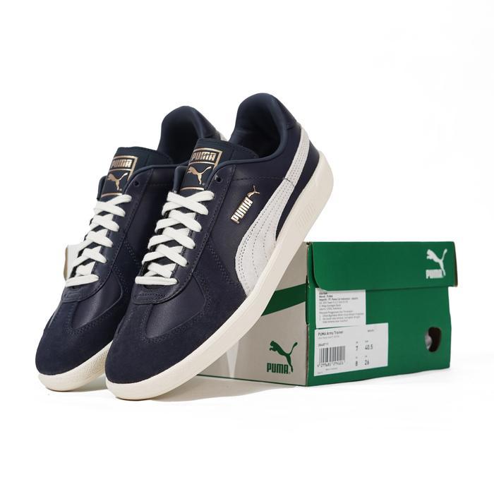 Sneakers Lifestyle Puma Army Trainer Navy White [386607 11] Original Promo