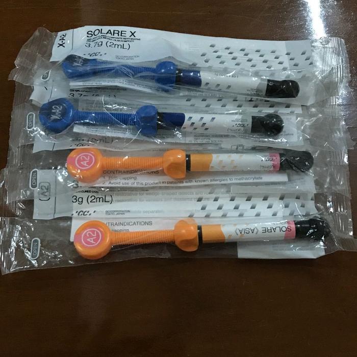 Solare Anterior Posterior Komposit Bahan Tambal GC Solare x