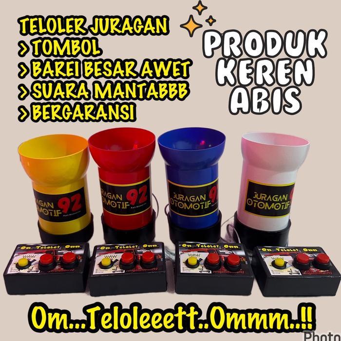 TERLARIS Bel sepada / basuri buat sepeda / Telolet v4 / klakson Telolet Outdoor
