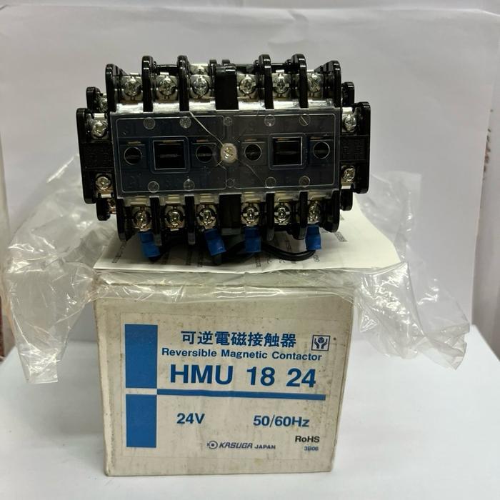 KASUGA REVERSIBLE CONTACTOR HMU18, COIL 24VAC