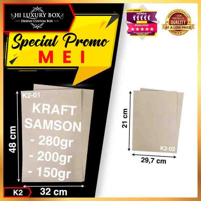 Kertas KraftKertas Samson LembaranKertas Samson KraftKraft Paper K2