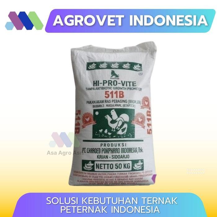 Pur Pakan Ayam 511 Repack Pakan Ayam Broiler Stater 25 KG