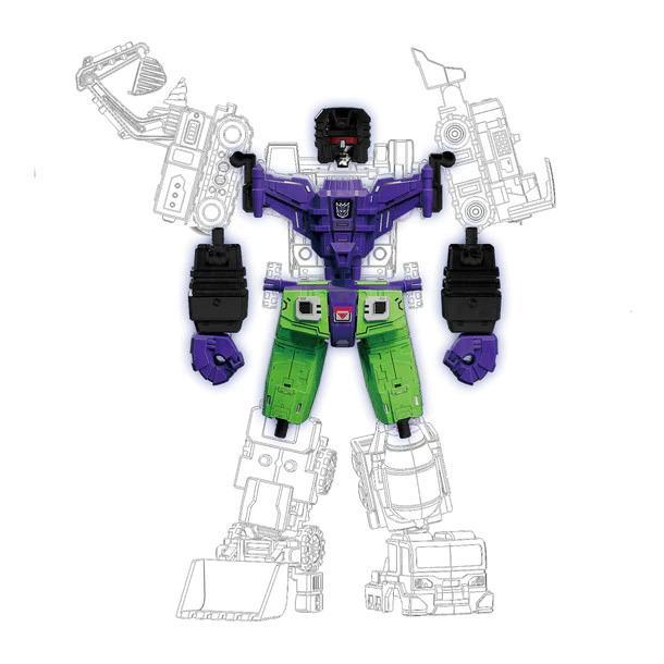 BLOKEES DEFENDER VERSION TRANSFORMERS DEVASTATOR COMBINING ACCESSORY BLOKEES DEVASTATOR