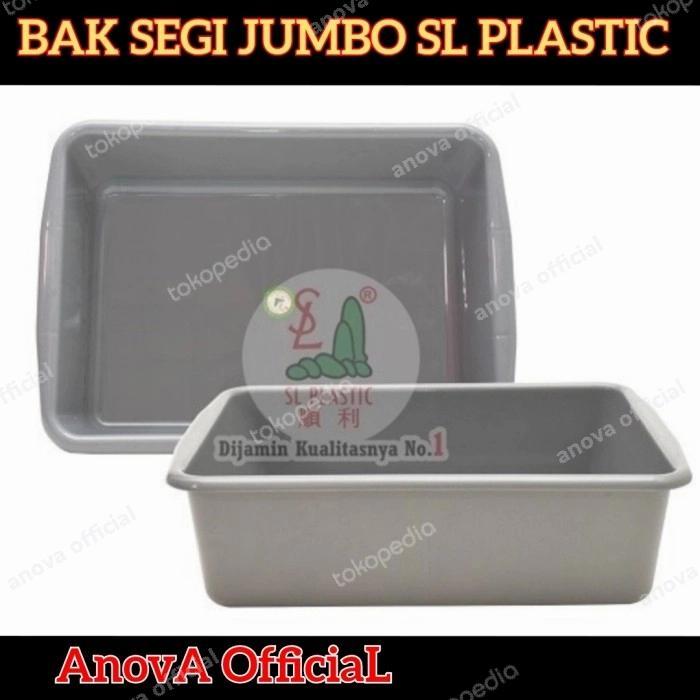 Bak Segi Jumbo. Alaska Sl Plastic. Baskom Kotak Tahu. Hewan Kucing .