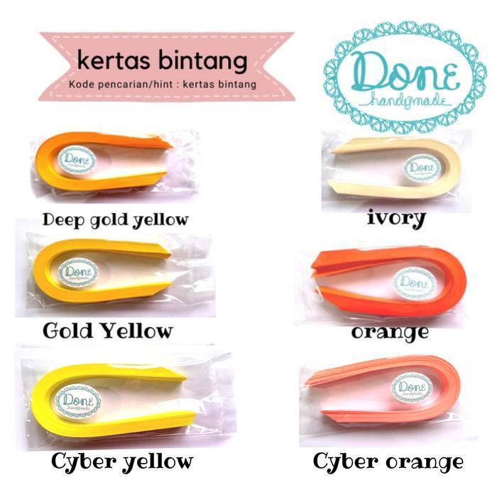 [] Done Handymade Kertas origami kertas bintang quilling paper star paper art quilling paper