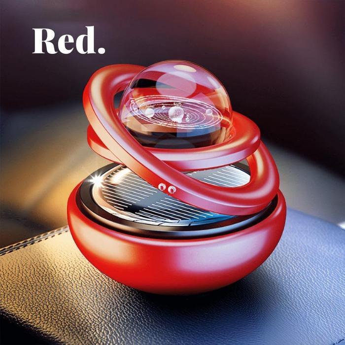 [COD] Parfum Mobil Tahan Lama / Pewangi Car Energi Matahari Bisa Berputar Bola Krystal Termurah