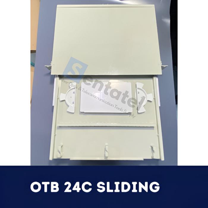 Optical Termination Box Otb Rack 24 Core Sc Kosongan Tanpa Adaptor & Tanpa Pigtail