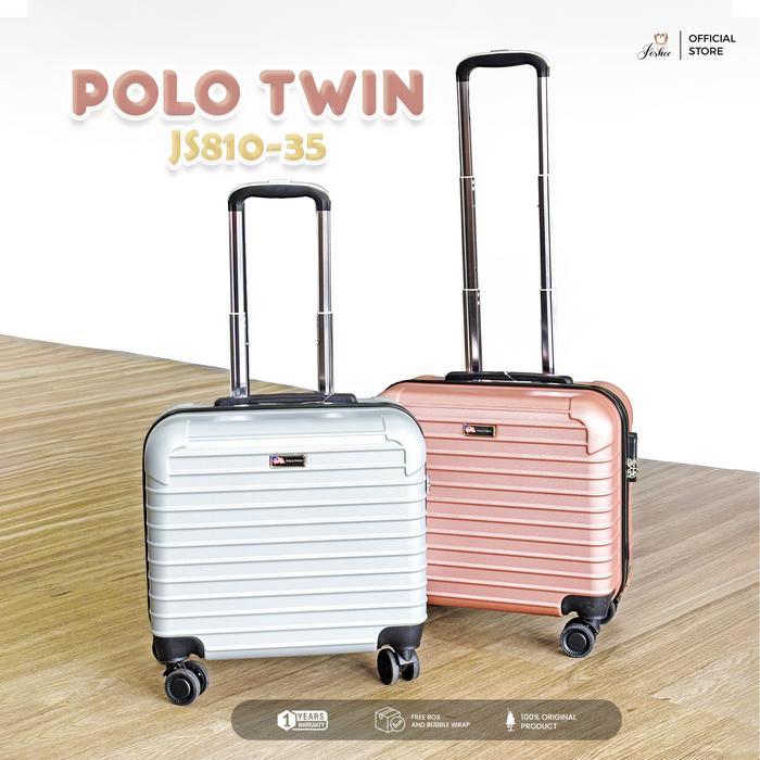 DISKON Koper Joshee X Polo Twin Koper Suitcase Luggage Koper Umroh Tahan Banting Koper Study Tour