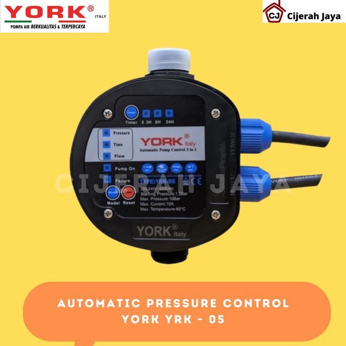 York Yrk-05 Otomatis Pompa Air / Pressure Control York Apc York Yrk05