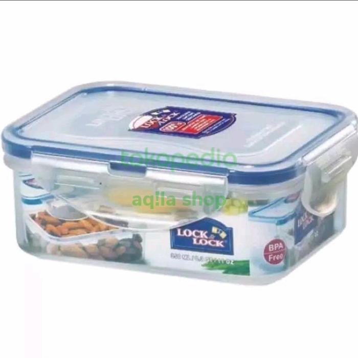 Ada Stok Lock N Lock HPL 806 Rectangular 350 ML Kotak Makan Lunch Box Original