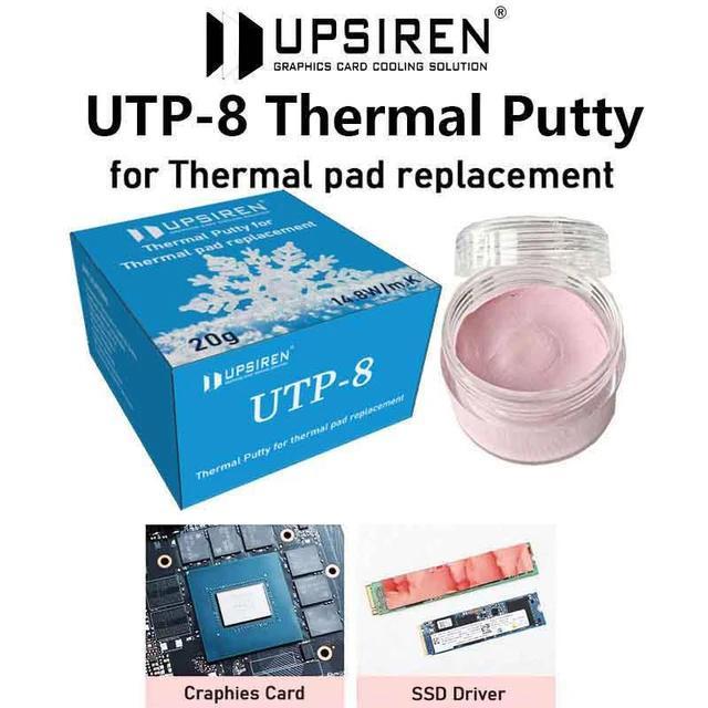 Ada Stok UPSIREN Thermal Putty (Pengganti Thermal Pad) untuk VRAM/VRM/SSD