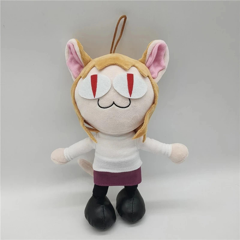 New Game FNF Neco Arc Plush Toy Cartoon Plush Doll Stuffed Soft Toy Christmas Birthday For Children