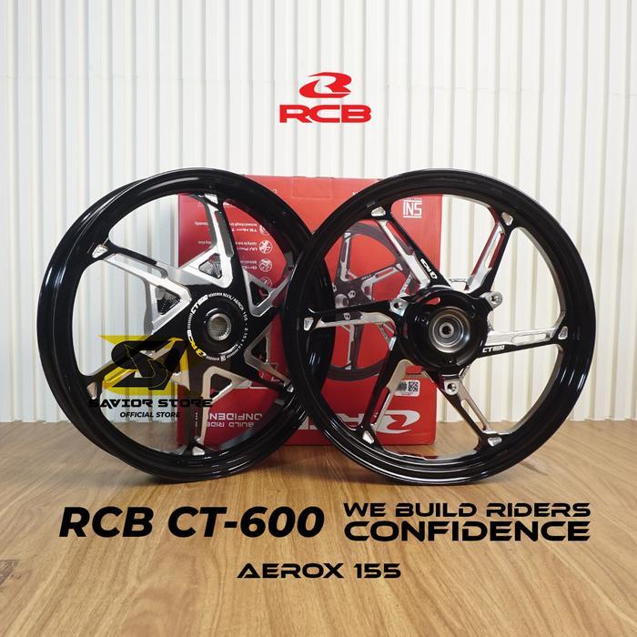 VELG RCB CT600 ORIGINAL RACING BOY MALAYSIA  PELAK RACING BUAT MOTOR VARIO 125 150 PLUG N PLAY PNP V