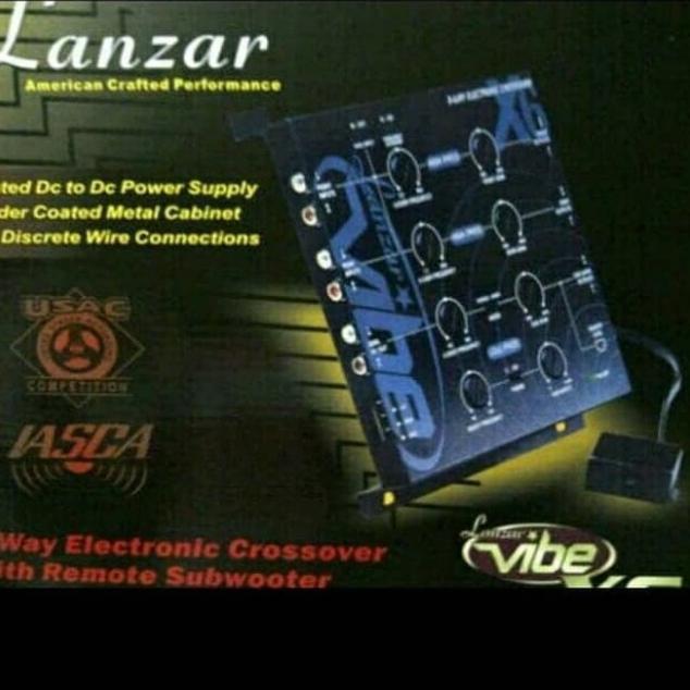 // Crossover Lanzar Vibe X6 Aktif Qbass 3Way //
