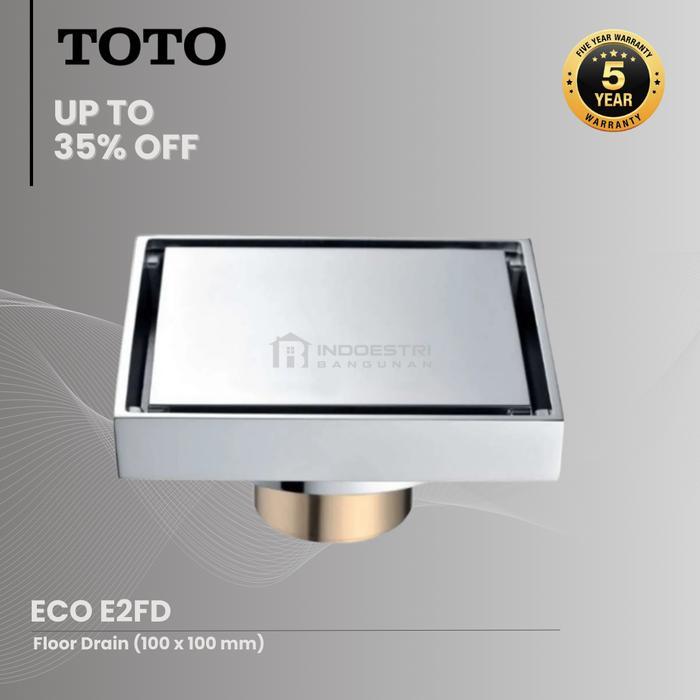 Promo Floor Drain TOTO ECO E2FD Deluxe Floor Drain ECO E2FD Terlaris