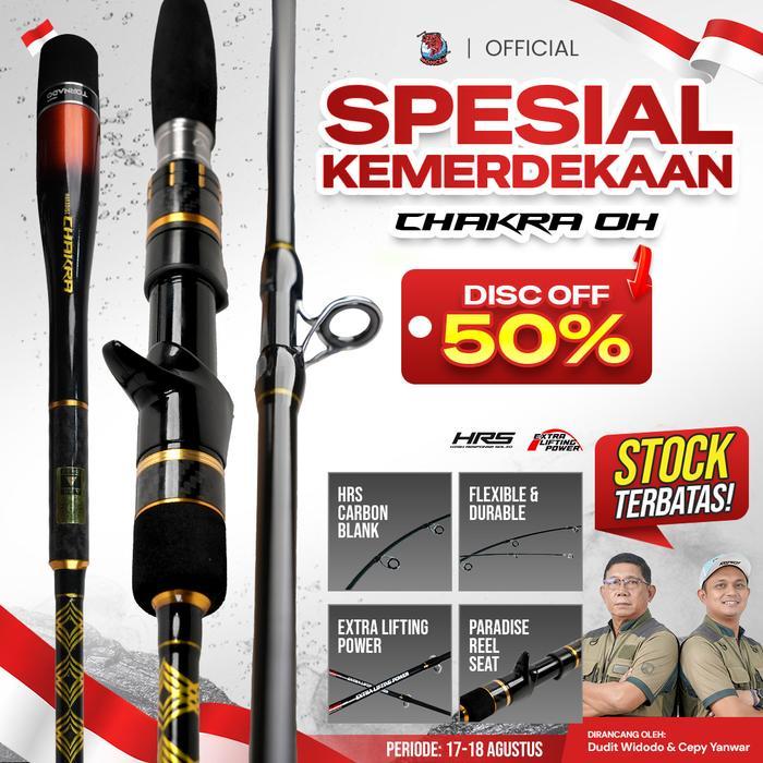 NEW PARADISE - Joran Pancing Paradise Chakra OH Overhead Joran Pancing Specialist Jigging Mancing