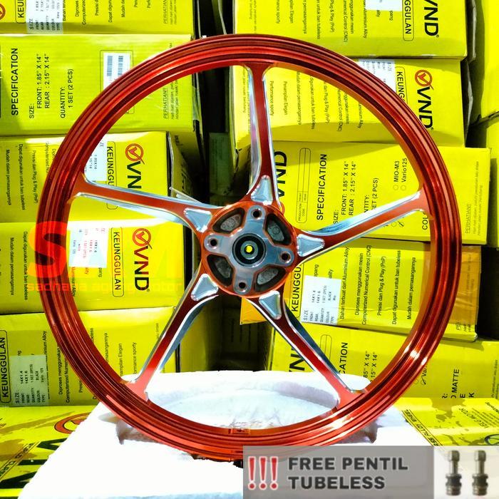 VELG VND MOTIF ENKEI FG511 FOR JUPITER Z - Black