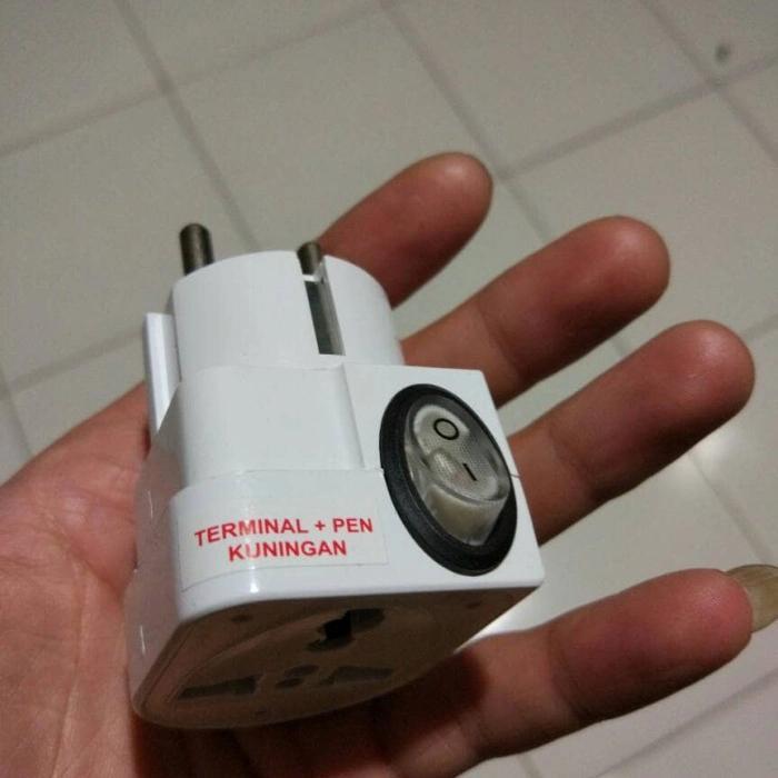 SALE Steker loyal stop kontak colokan listrik on off