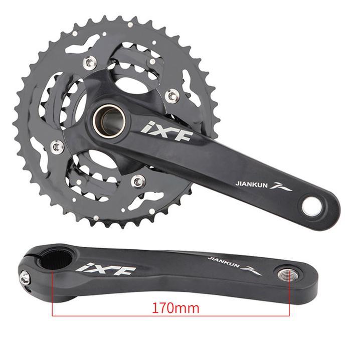 IXF Crank HT2 Crankset Hollowte BB Plus Triple ainring 24-32-42T
