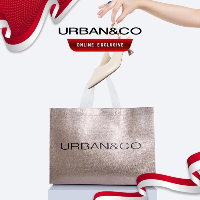 URBAN&CO Shopping Bag Champagne Tas Belanja Wanita Urban N Co