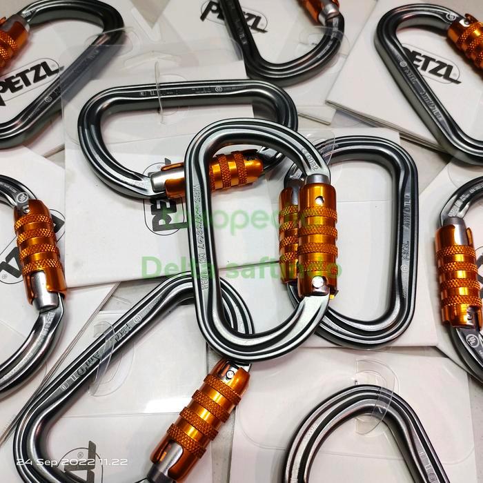 Ready New Carabiner Petzl AMD Triact Lock M34A TL Original Carabiner Triact Lock