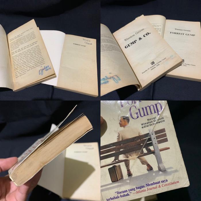 READY Forrest Gump Novel Set - Winston Groom Terjemahan