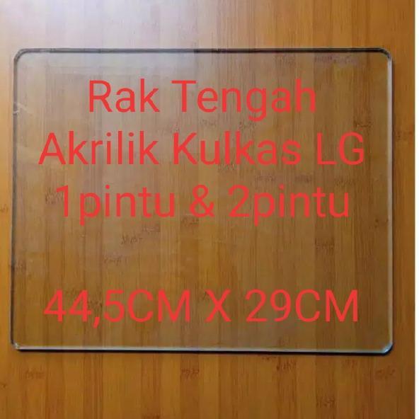 RAK KULKAS AKRILIK LEMARI ES LG