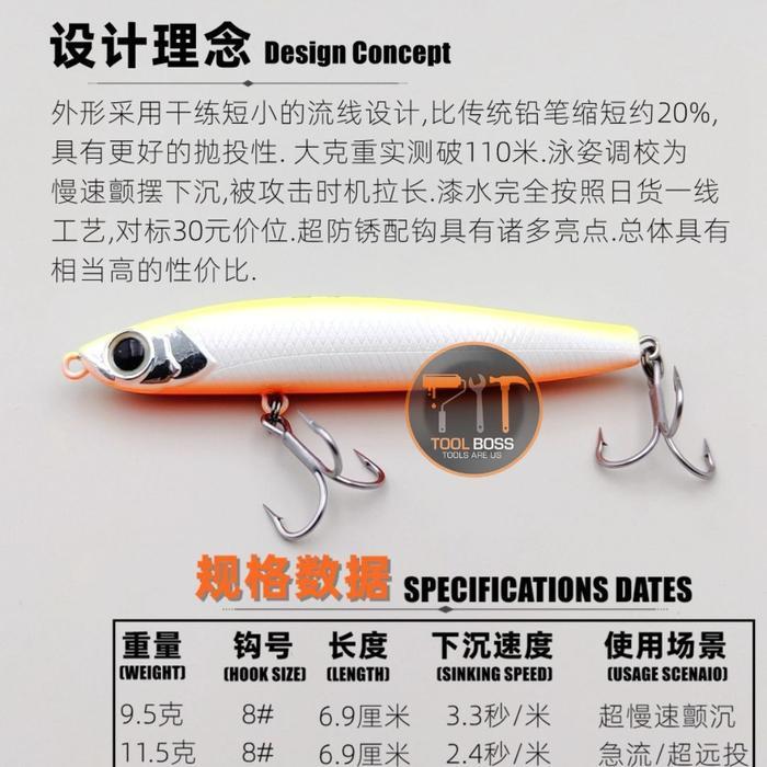 Cokershop- Umpan Pancing Floating Anti Karat - Stickbait